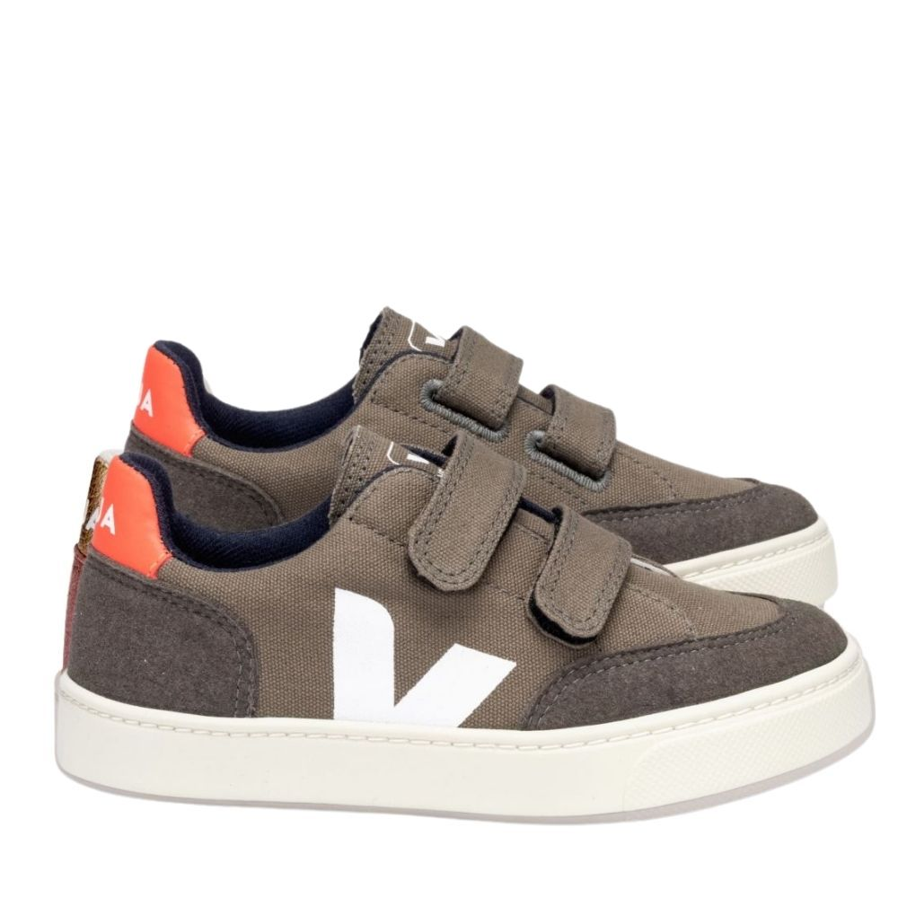 Veja Kids V-12 Velcro Canvas Sneaker