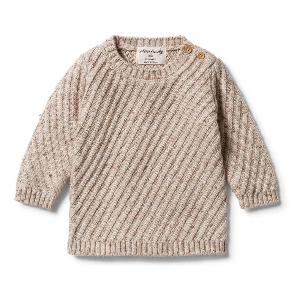 Wilson + Frenchy Knitted Jacquard Jumper