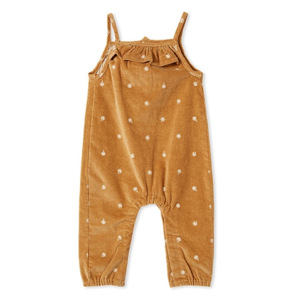 Milky Butterscotch Cord Overall