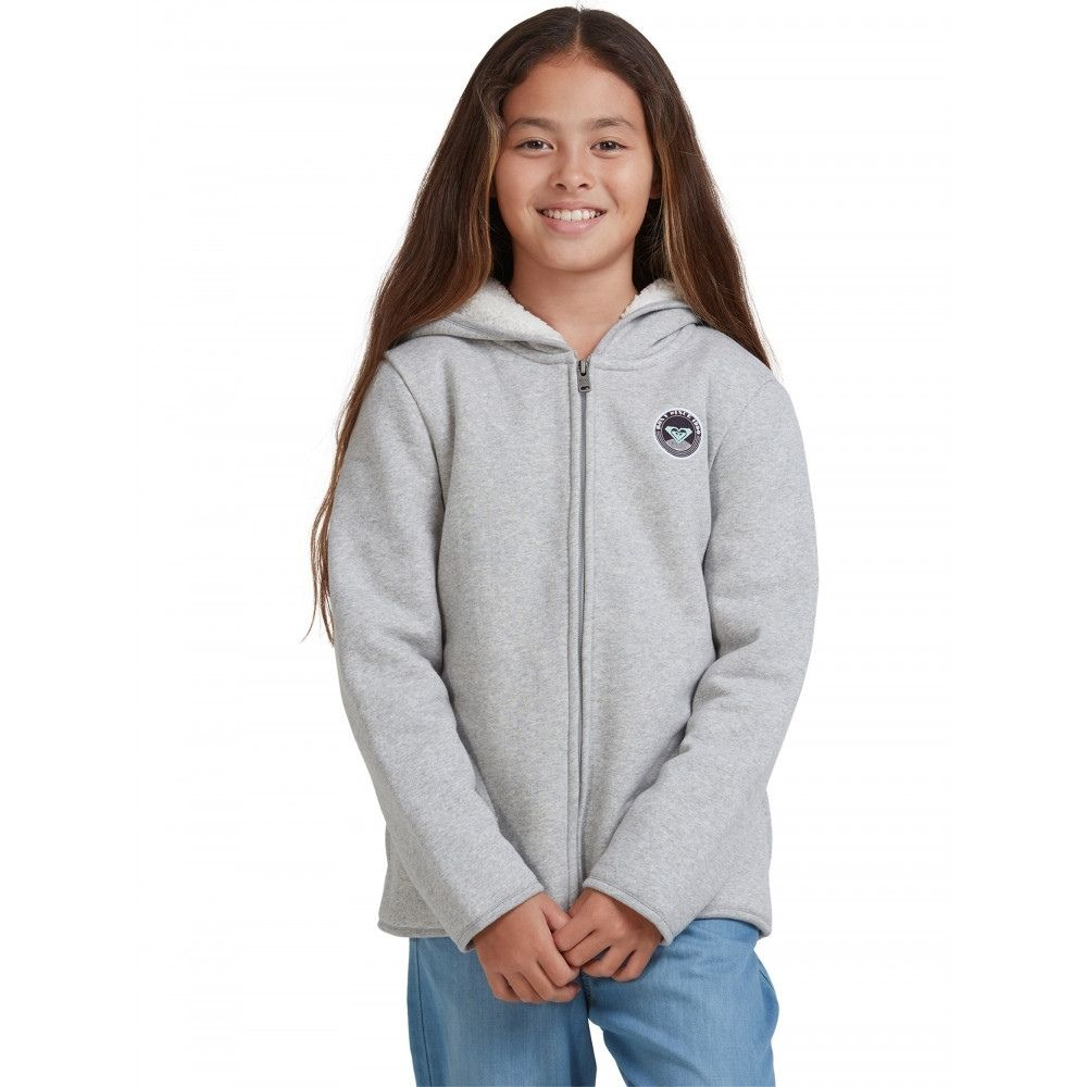 Roxy Dreamy Lady Sherpa Zip-Up Hoodie