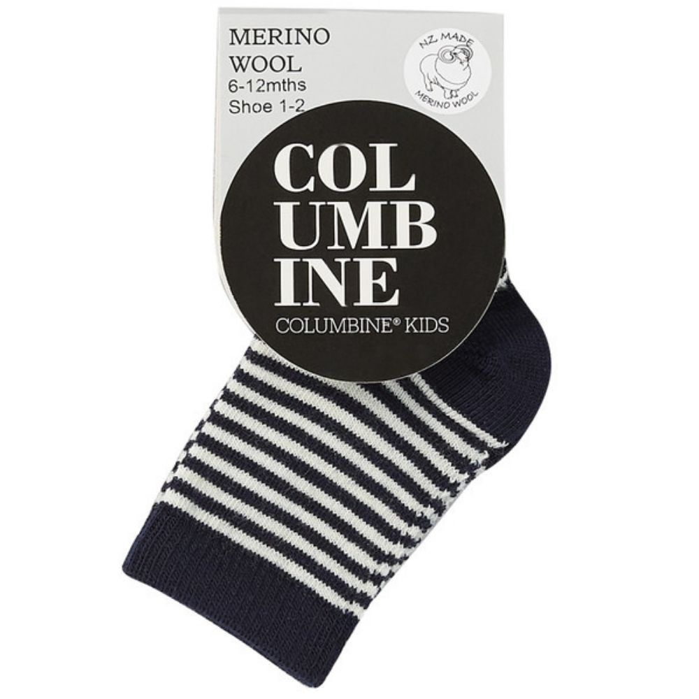 Columbine Crew Merino Sock