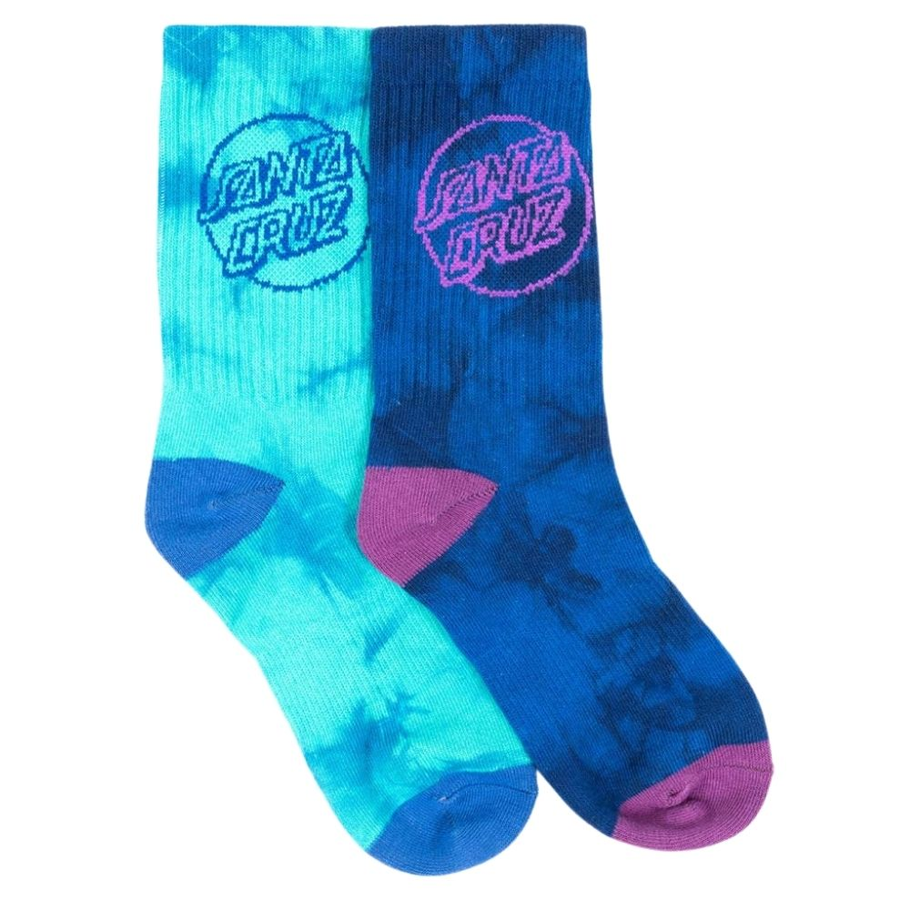 Santa Cruz Dye Dot Socks - 2 pk