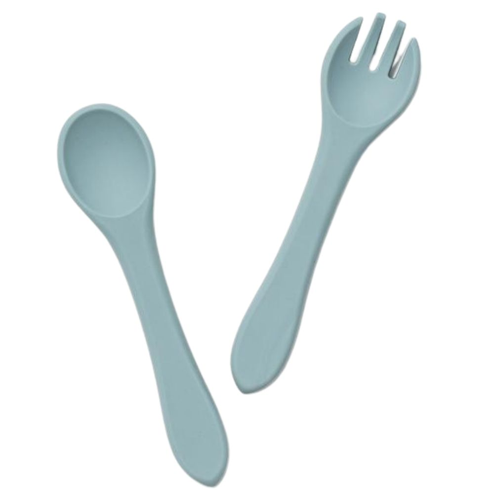 Over the Dandelions Silicone Fork & Spoon Set