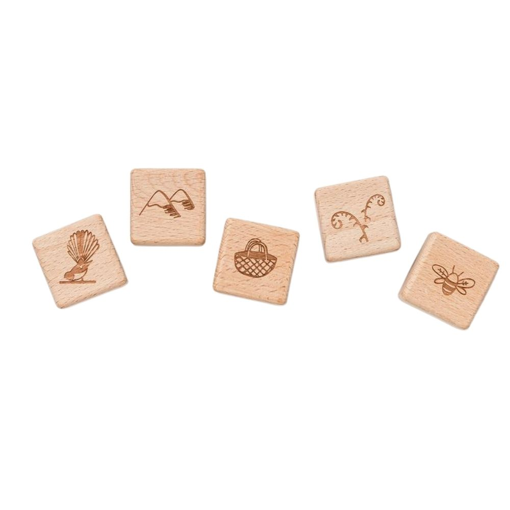 Over the Dandelions Aroha Wooden Block Set